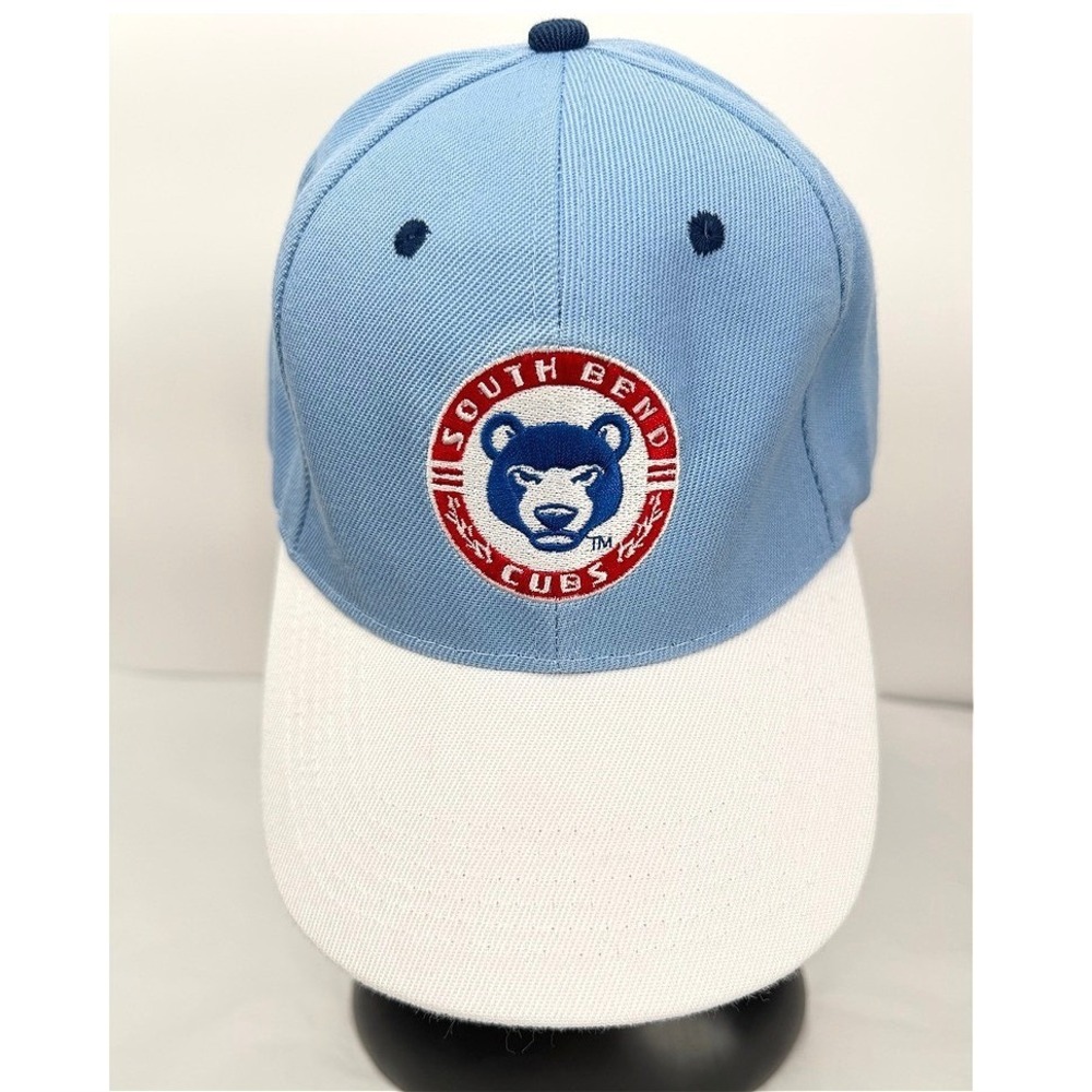 APC South Bend Cubs Baseball Hat Indiana Blue White Adjustable Sporty One Size